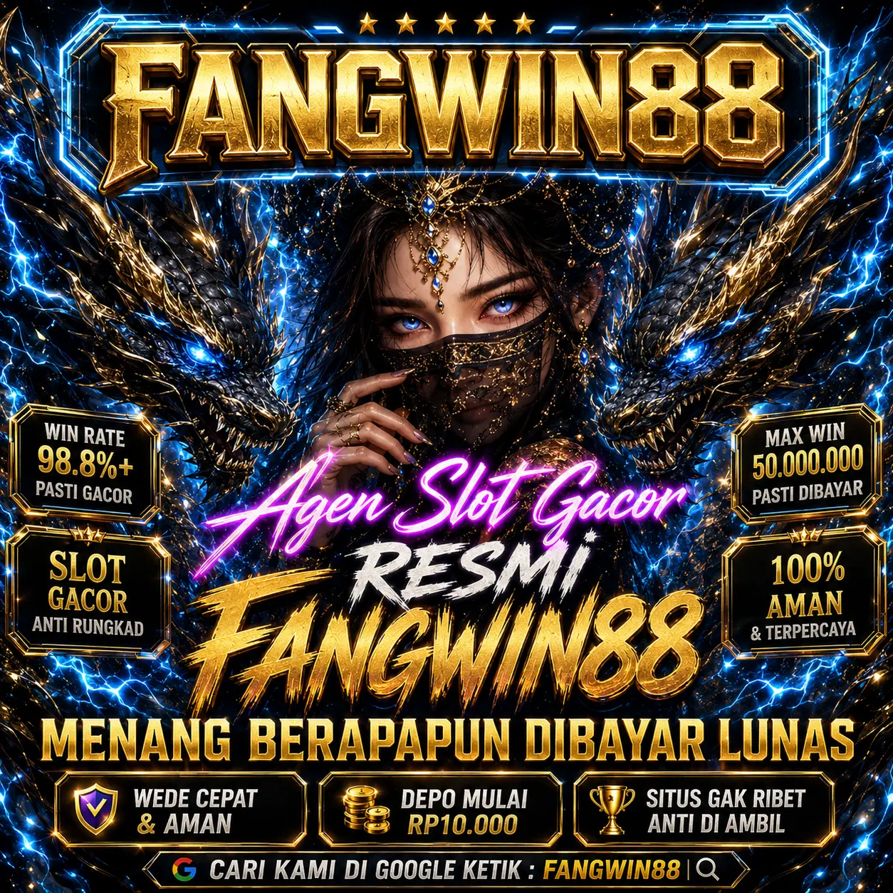 FANGWIN88 : Login Slot Gacor Resmi Modal Receh Dengan Permainan Lengkap